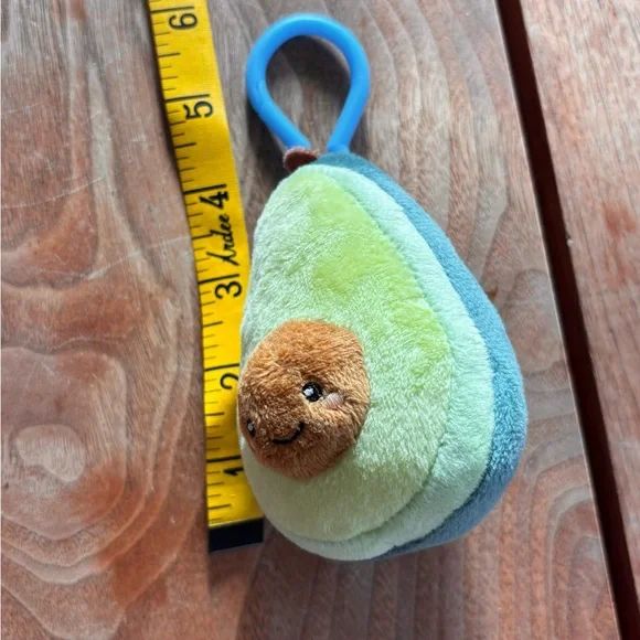 Avocado Plush Bag Charm Keychain - Squishable - Picture 6 of 6